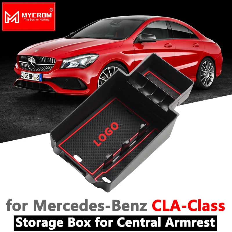 Подлокотник органайзер для хранения аксессуары Mercedes Benz CLA C117 W117 2014 2015 2017 2018 2019 180 200