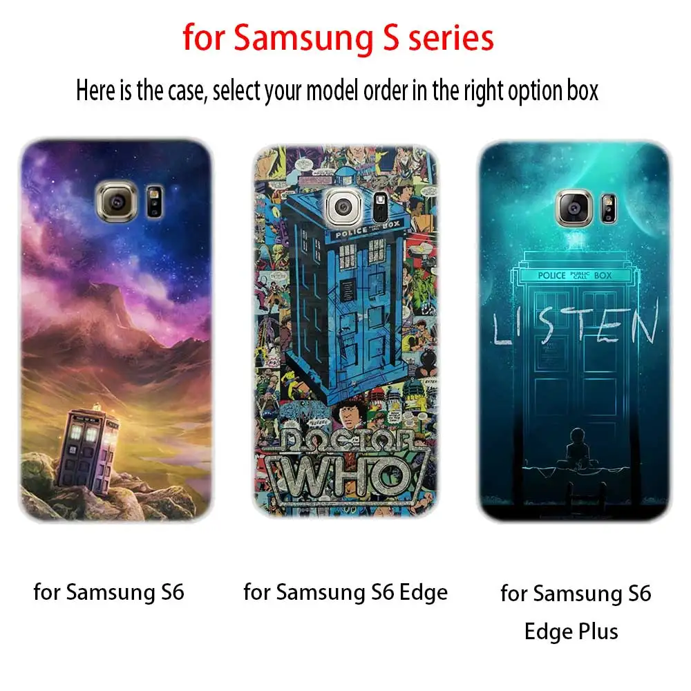Мягкий силиконовый чехол для Samsung S30 S20 S11 S10 S9 S8 Plus lite 11e 10e Uitra S7Edge Tardis Box Doctor who |
