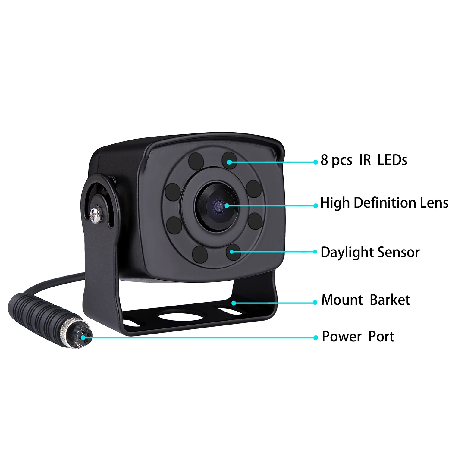 SWM 7 &quot ips камера Dashcam DVR для грузовика автобуса 1080 P монитор ночного видения