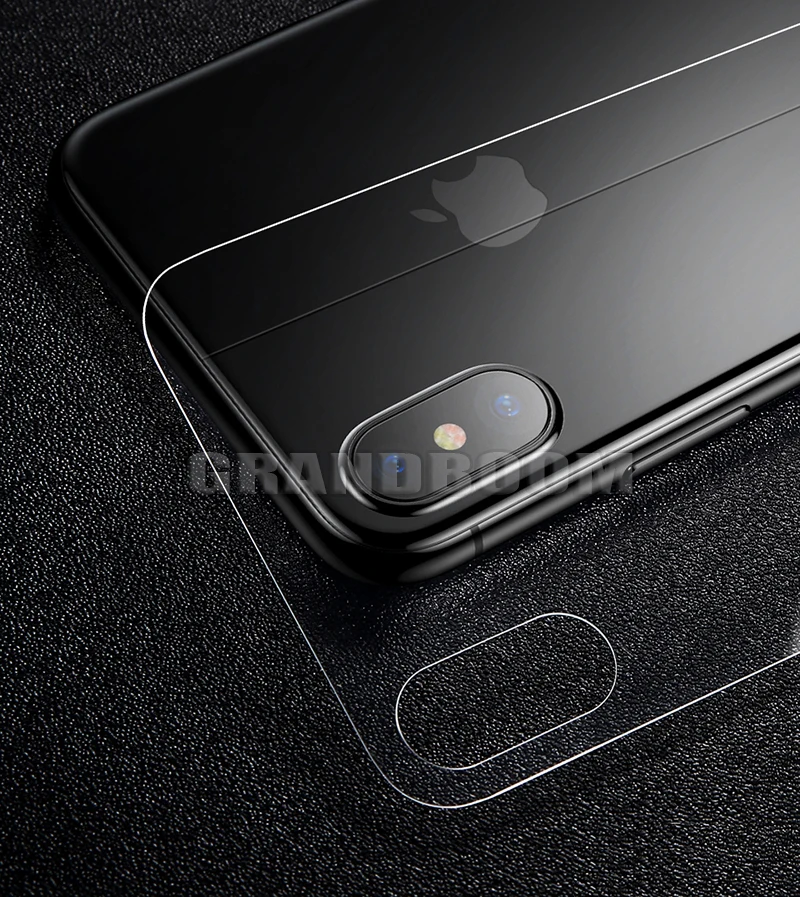 10 шт против царапин Закаленное стекло твердость 9H для iPhone 11 Pro Max XS XR X 8 7 6 6S Plus прозрачная защита тонкий задний экран защитная пленка