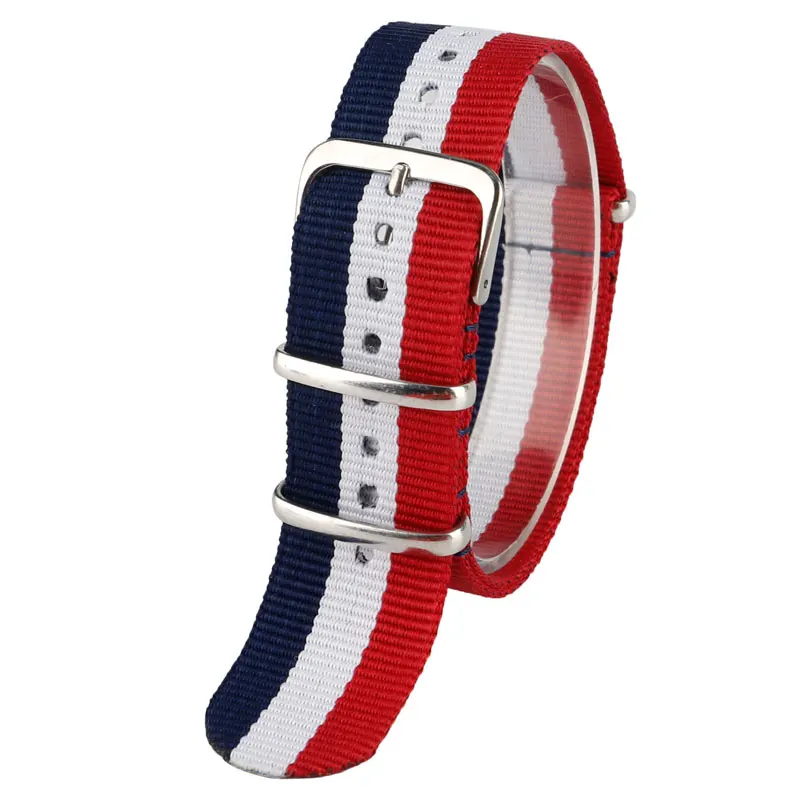 Ремешок YISUYA унисекс для наручных часов спортивный браслет с французским флагом Т