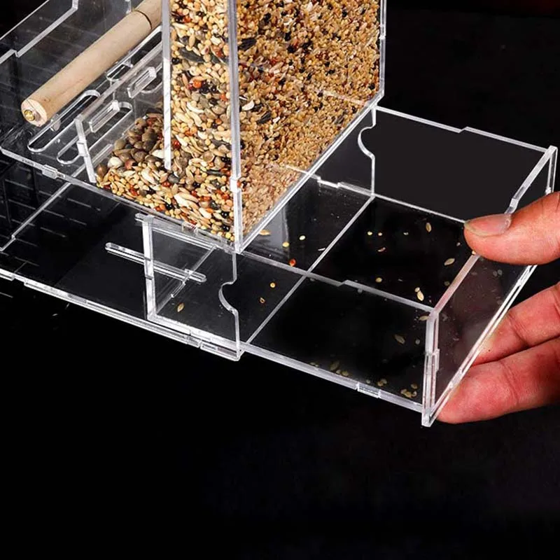 Кормушка для птиц автоматическая кормушка кормления контейнер еды Страус тигр