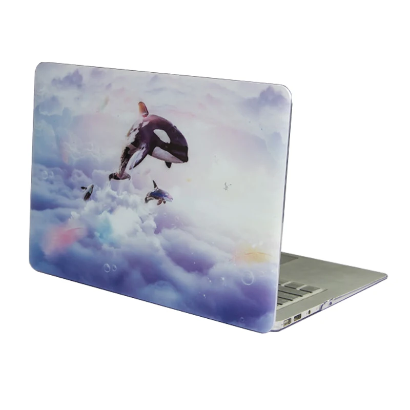Чехол для ноутбука MacBook Air 11 13 Pro Retina 15 ''окрашенный узор пластиковый жесткий