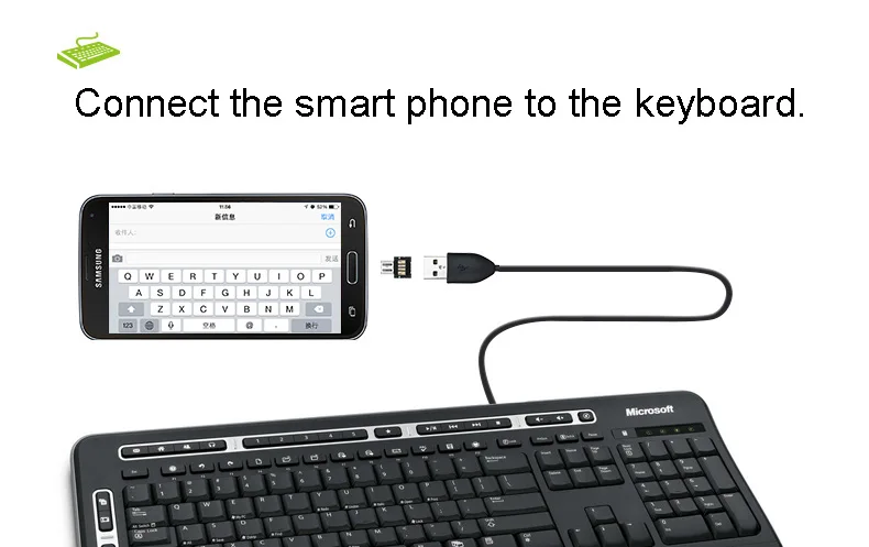 Тонкий OTG адаптер pctonс micro USB на type A штырь и USB|mobile phone adapter|usb flash drive adapterotg usb adapter |