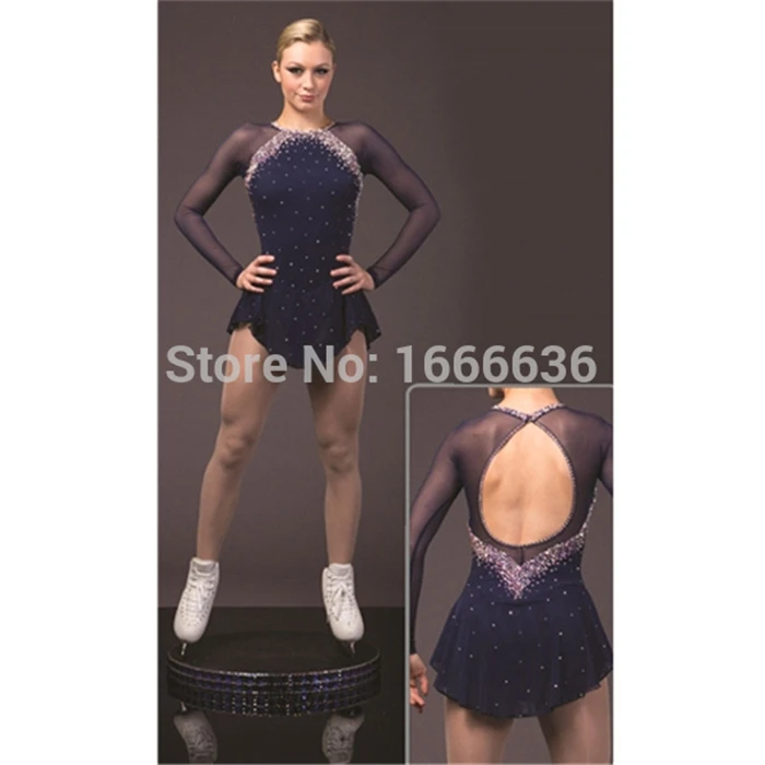 

Custom Adult Figure Skating Dresses For Women Graceful New Brand Ice Skating Competition Dresses DR3950