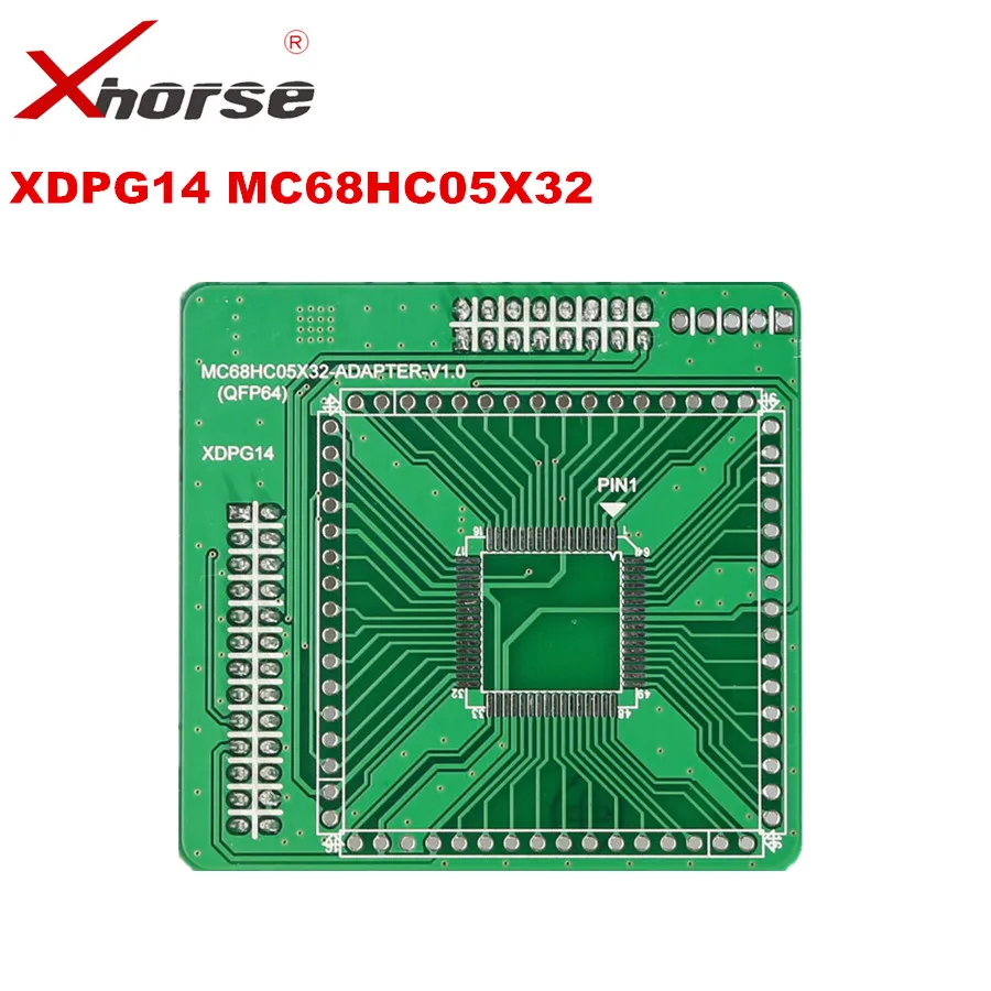 Адаптер XHORSE XDPG14CH MC68HC05X32 QFP64 V1.0 работает вместе с VVDI PROG