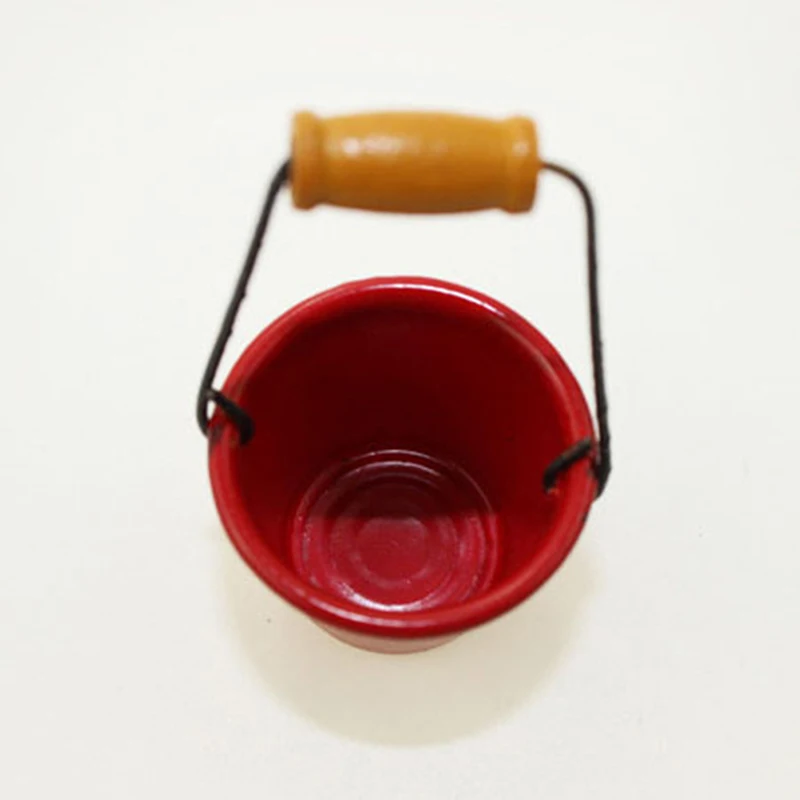 1:12 миниатюрный кукольный домик Швабра для кухни и сада ведро классическая мебель