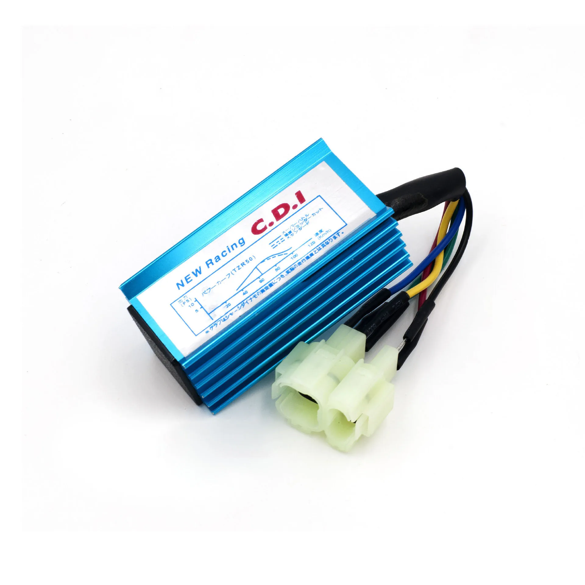 Производительность 6 Pin Racing CDI Коробка + Катушка зажигания для GY6 скутер мопед 50CC