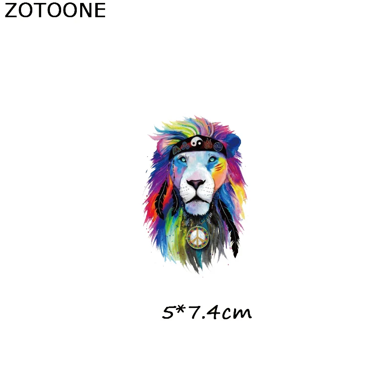 ZOTOONE цветная фотография моющаяся термонаклейка с уровнем а для детской одежды
