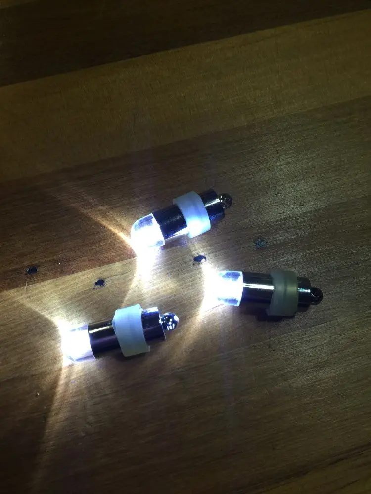 100 шт./лот день рождения свет идея Водонепроницаемый мини светодиодный для