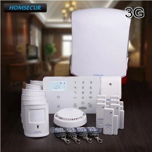 Система homsecur беспроводный WCDMA/GSM охранная сигнализация с 6 питомец дружелюбный