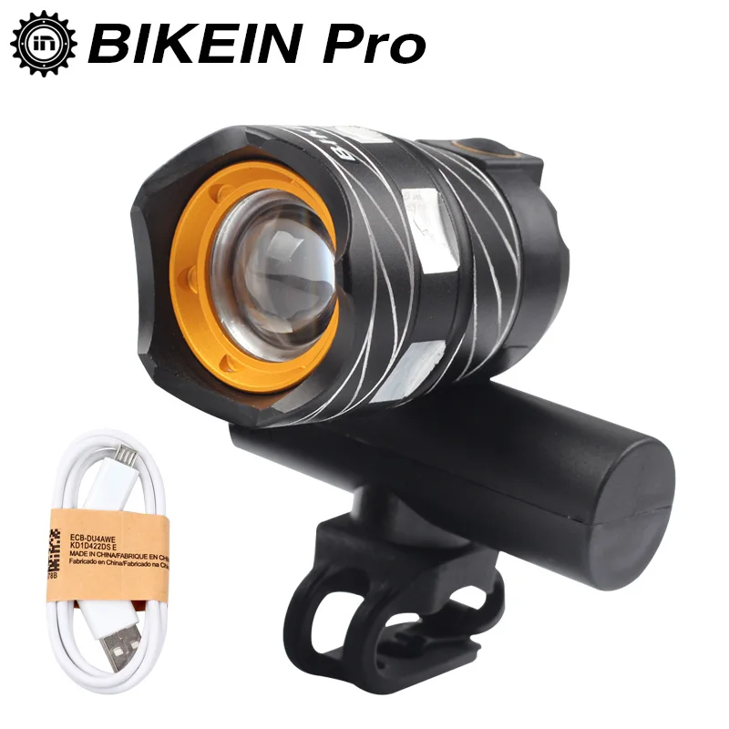 BIKEIN Pro Прокат велосипедов света T6 свет велосипед аксессуары Велосипеды огни