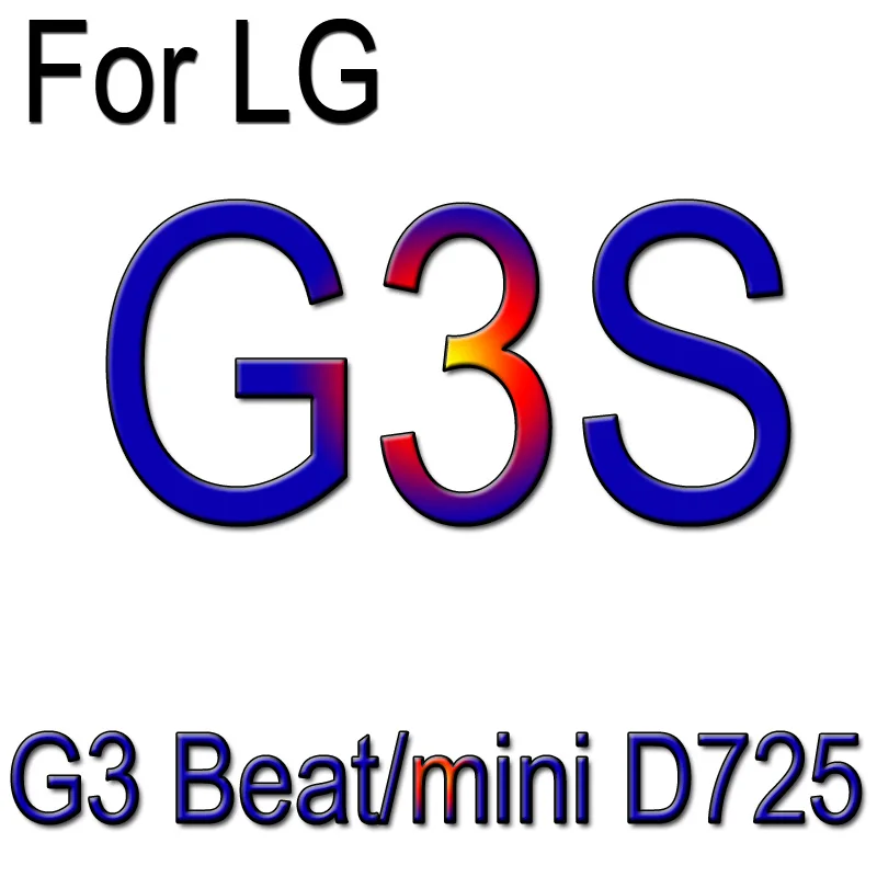 G3mini Защитная пленка из закаленного стекла для LG G3 G4 Beat G4s G3s Stylus G5 Spirit Magna K7 X power K8 K4 K5 K10 K220DS Leon Case - Цвет: G3mini