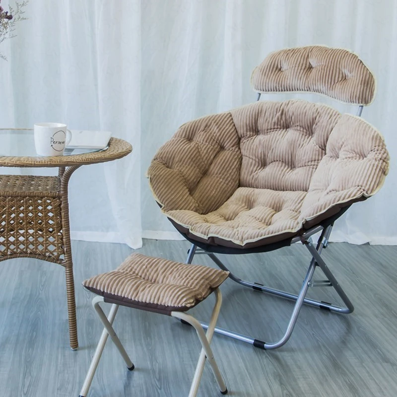 Кресло для отдыха домашний ленивый стул взрослый простой современный лежак