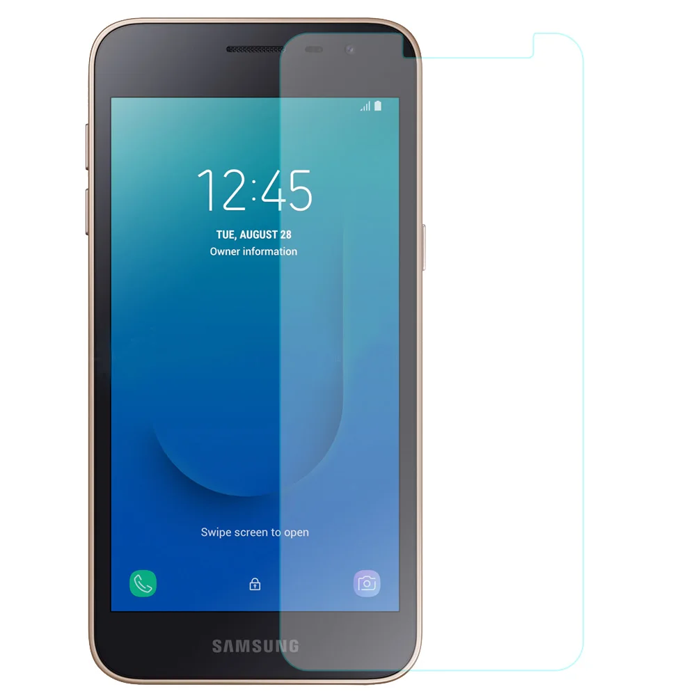 Закаленное стекло для защиты экрана 2 шт./лот Samsung Galaxy J2Core взрывозащищенные пленки