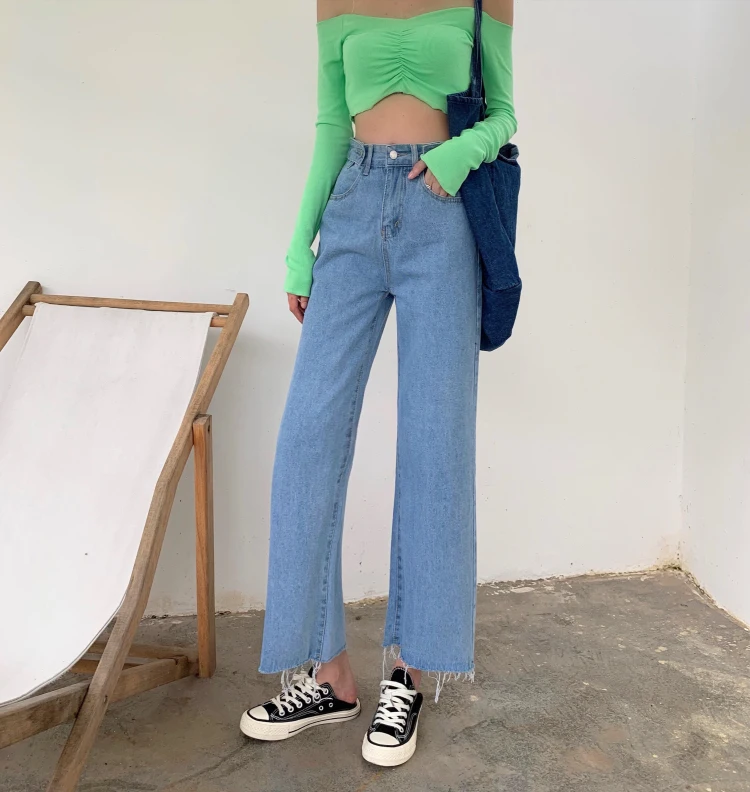 

New Arrival casual denim Shorts Fashion casual women washing shorts wide leg knee length women summer street vintage clothing