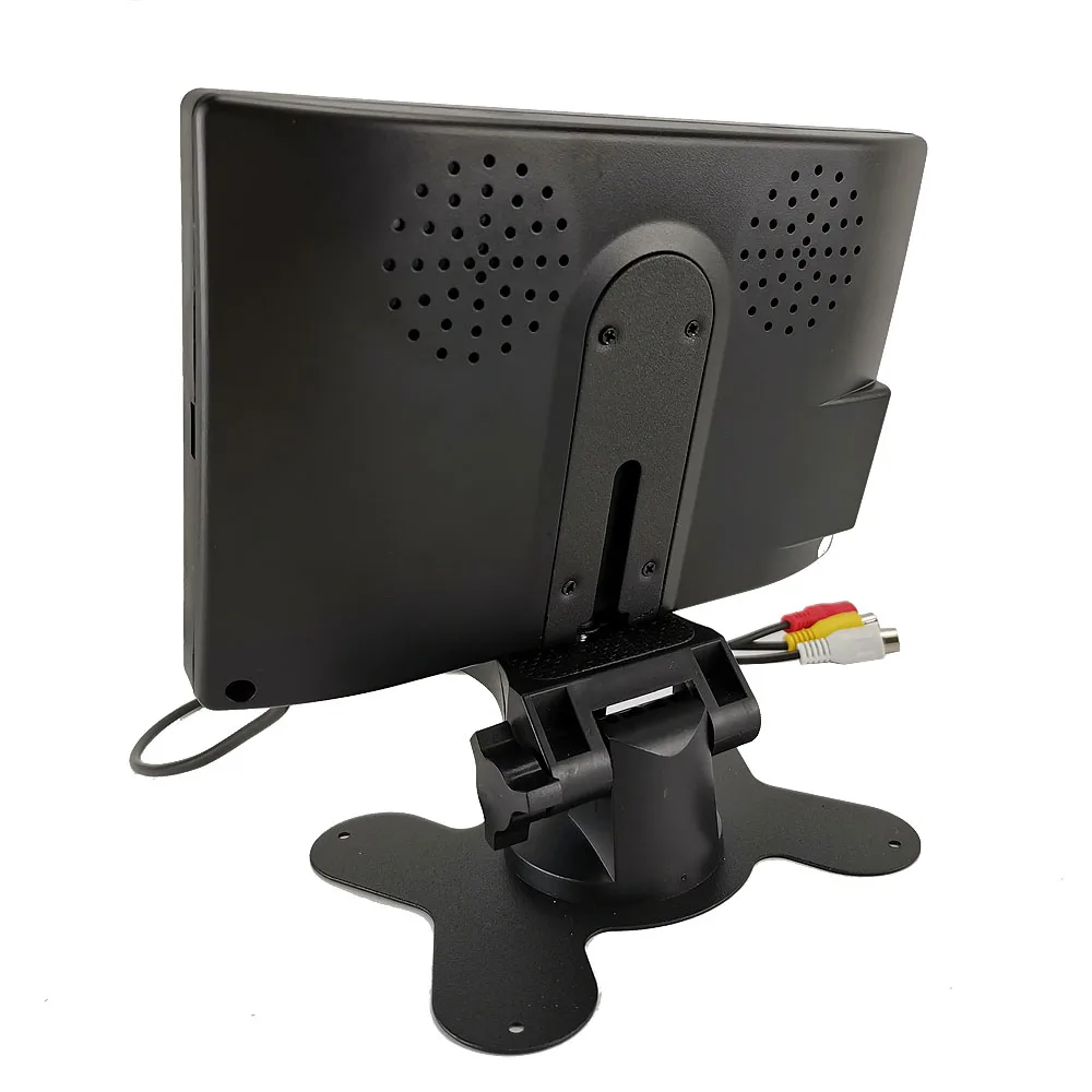 2 канальный видеовход 7 дюймовый цветной мини монитор для системы парковки