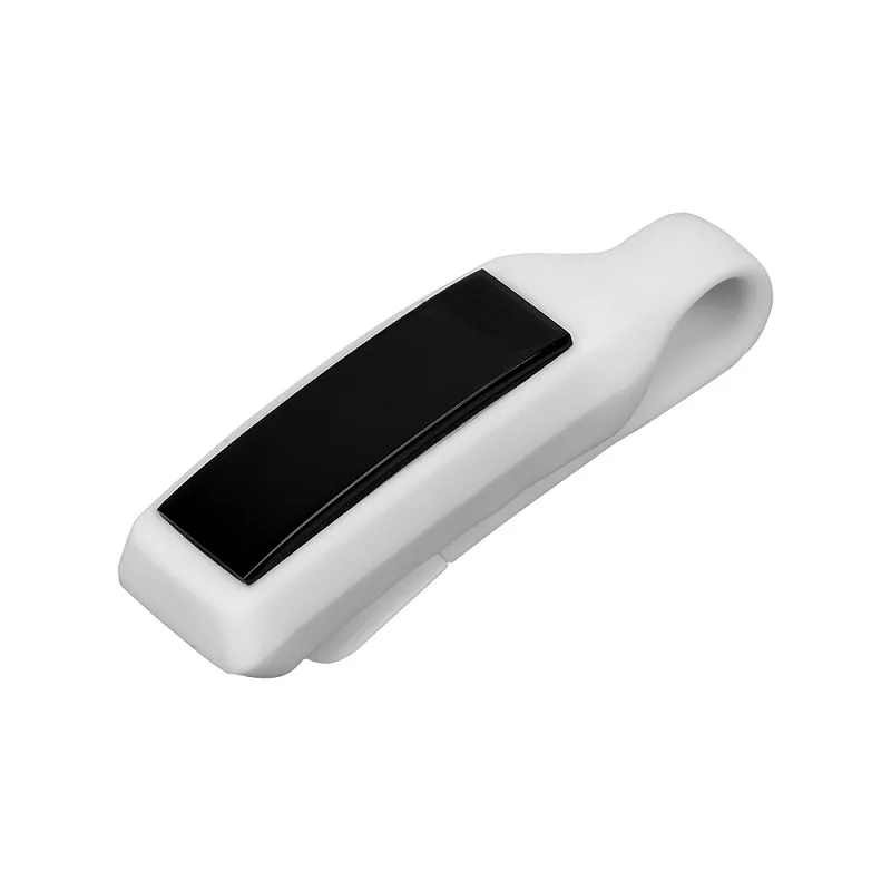 White Для Fitbit Ace зажим застежка мягкий силиконовый резиновый Зажим для ремня Сменный Чехол-держатель для Fitbit Alta/HR умный Браслет - Цвет: White
