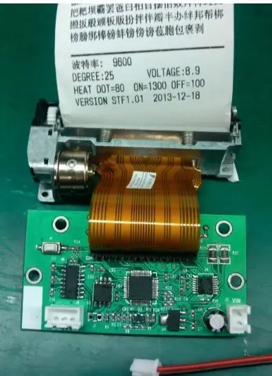 

58mm thermal receipt printing solution for consumption system IC card TF-A