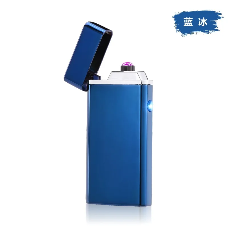 Новинка USB перезаряжаемая дуговая плазма ветрозащитная Зажигалка для сигарет