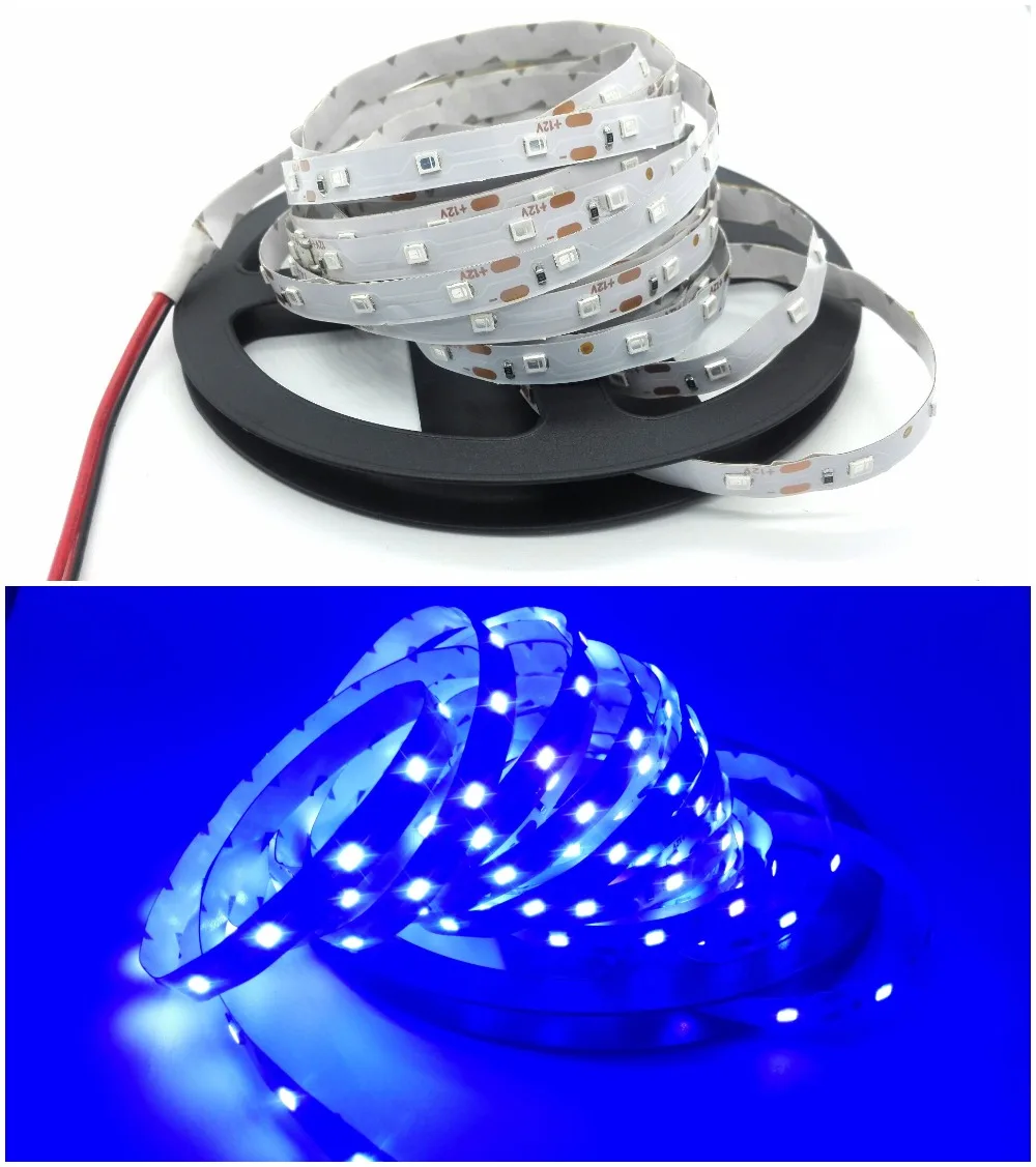 2835 SMD светодиодная полоса Гибкая лента неоновая новая 60 светодиодов/м 5 м не