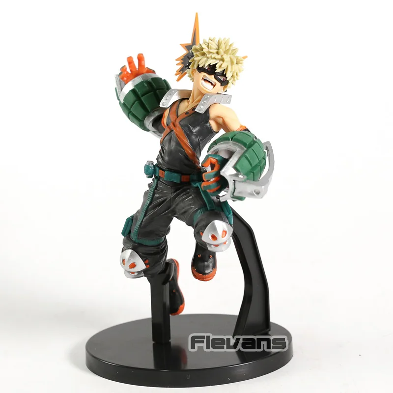 Bakugou no box My Hero Academy Midoriya Bakugou Todoroki удивительные герои ПВХ фигурка Коллекционная модель игрушки - Цвет: Bakugou no box