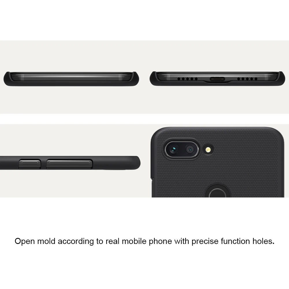 Матовый чехол Nillkin для Xiaomi Mi 8 Lite и 8X PC Жесткий Чехол ультра тонкий мобильного