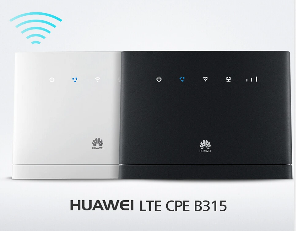 Разблокированный Huawei телефон 150 Мб/с CAT4 4G LTE FDD CPE беспроводной маршрутизатор 3G WiFi