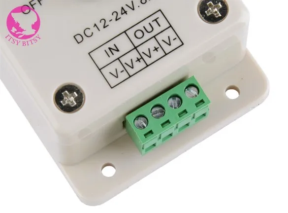 LED Dimmer Переключатель Управления 12 В/24 В Яркость Диммеры Драйверов Для Затемнения