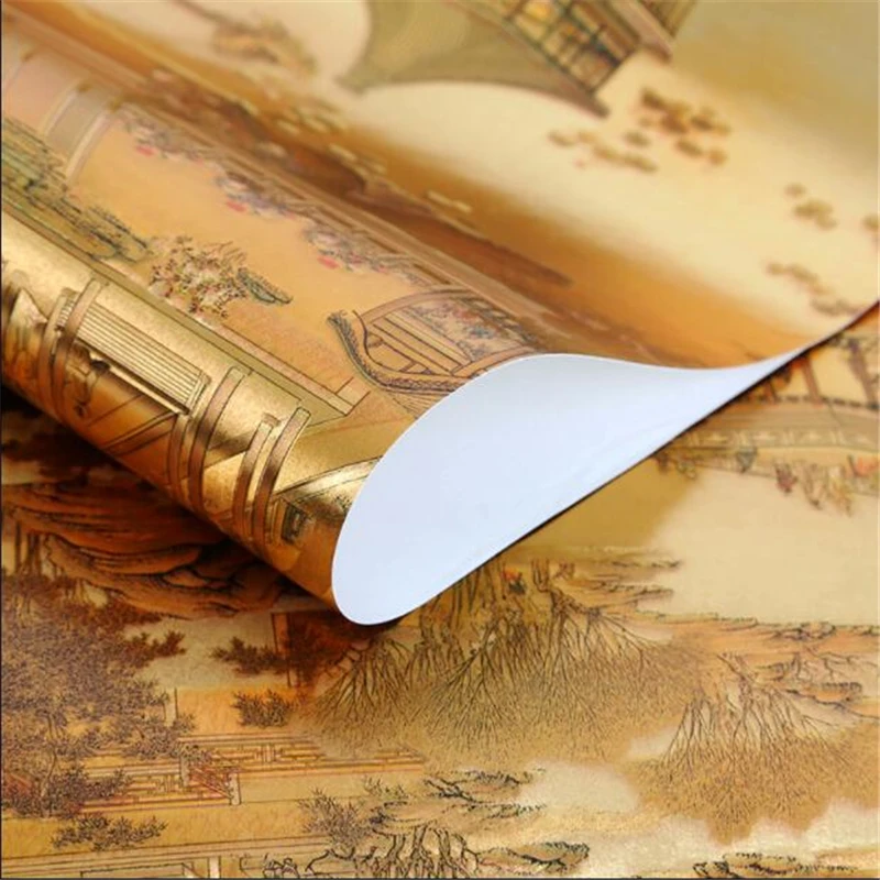 Обои beibehang в современном китайском стиле украшения для прихожей ландшафта из