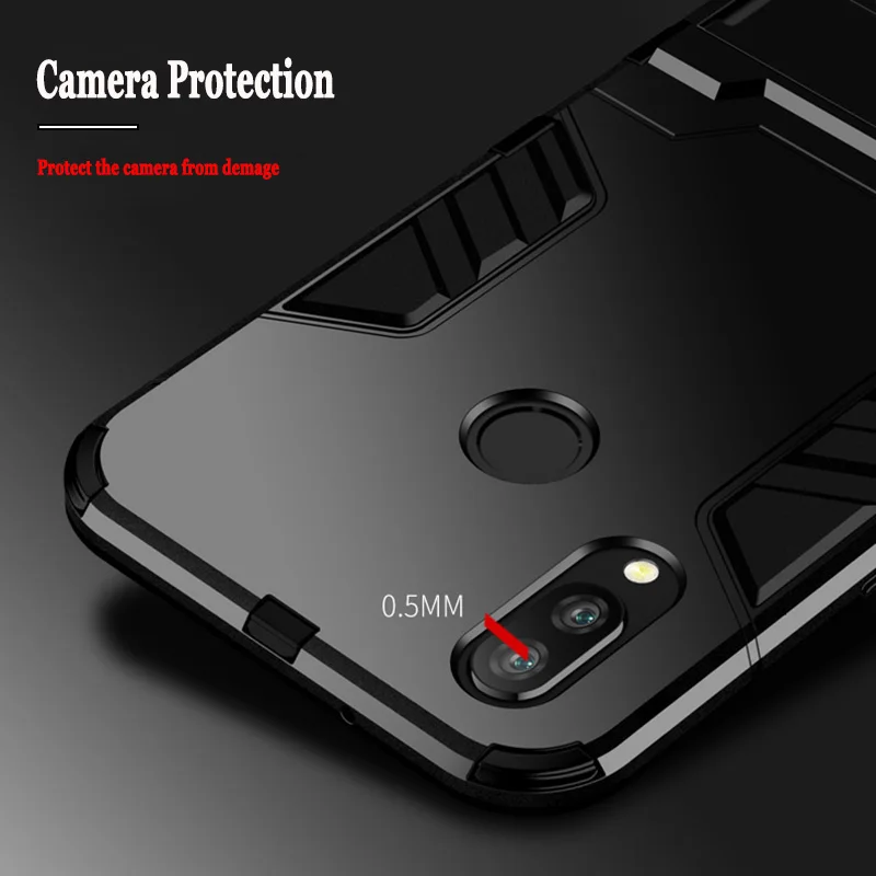 360 Hybrid For Xiaomi Mi 8 A1 A2 Lite Max 3 2 Mix Full Protective Cover Redmi Note 5 6 Pro S2 6A Kickstand Stand Cases |