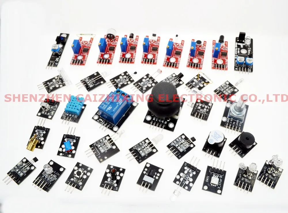 Лидер продаж! Набор датчиков 37 в 1 для начинающих Arduino наличии хорошее качество