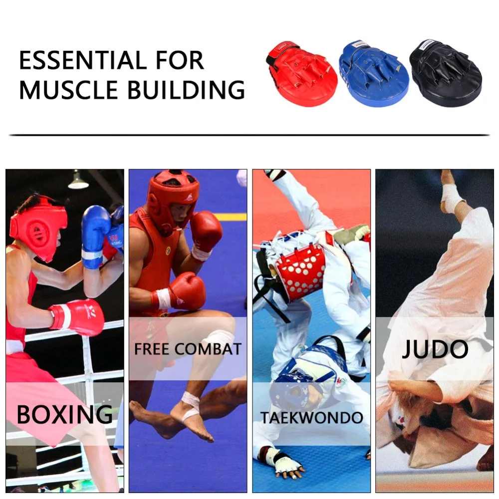 Боксерские перчатки для рук боксерские накладки каратэ тренировочные фокус
