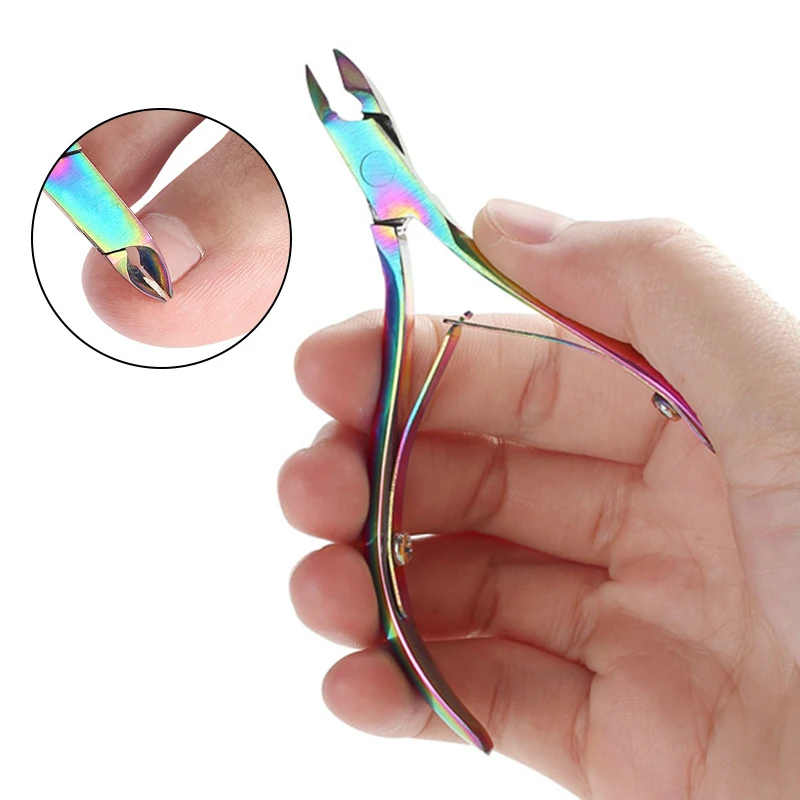 Профессиональные ножницы для кутикулы плоскогубцы дизайна ногтей инструменты