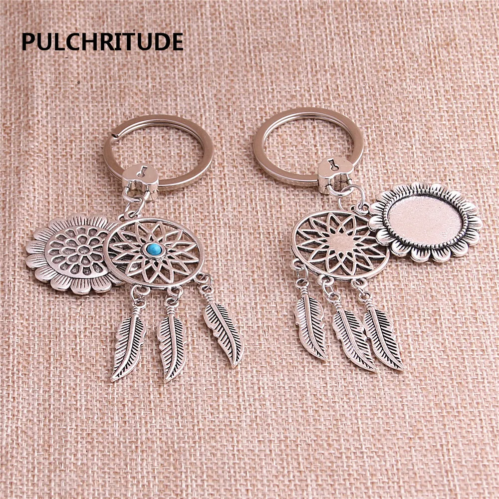 PULCHRITUDE 2 шт античный Цинковый Сплав Кабошон Установка подходит круглый 20 мм