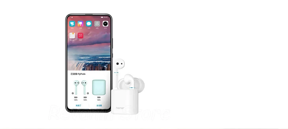 Новинка HUAWEI honor FlyPods Pro FlyPods Lite Bluetooth Беспроводные наушники с микрофоном Музыка сенсорная Водонепроницаемая динамическая гарнитура