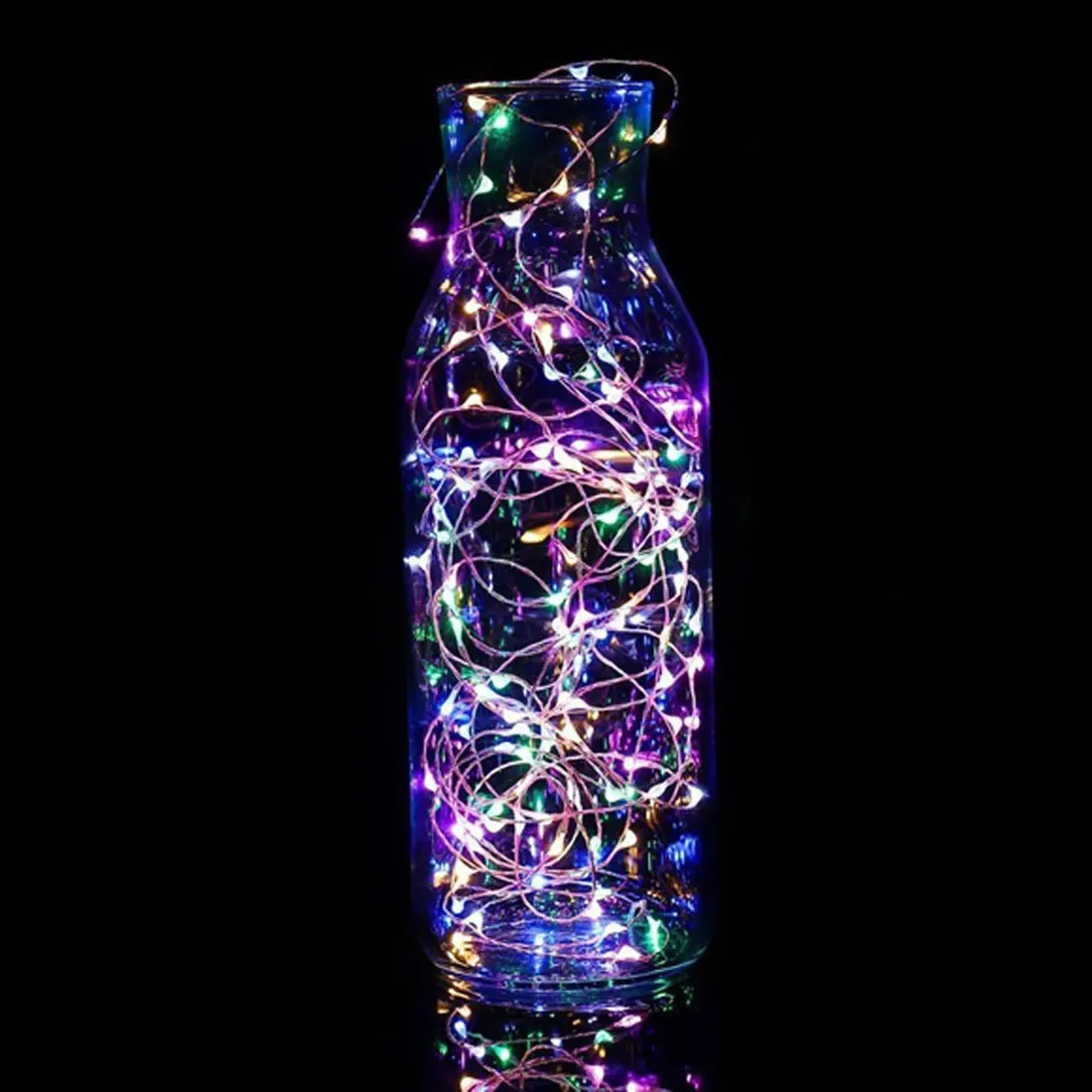 

Outdoor Lighting 2M 5M 10M LED Battery Powered LED Silver Fairy String Lights Decorative Christmas Holiday Wedding and Party