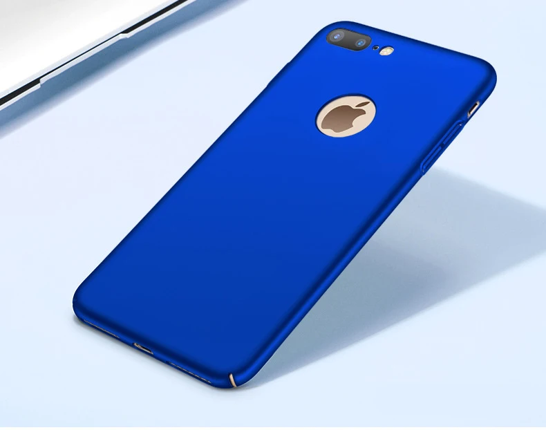 360 градусов Роскошный Матовый трудно Пластик Чехол для IPhone X 7 6 6S плюс PC задняя