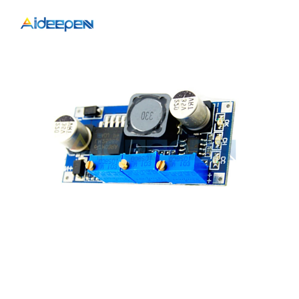LM2596 светодиодный драйвер DC-DC Шаг вниз Питание модуль 7 V-35 V до 1,25 V-30 V 3A Регулируемый Напряжение регулятор конвертер для Arduino
