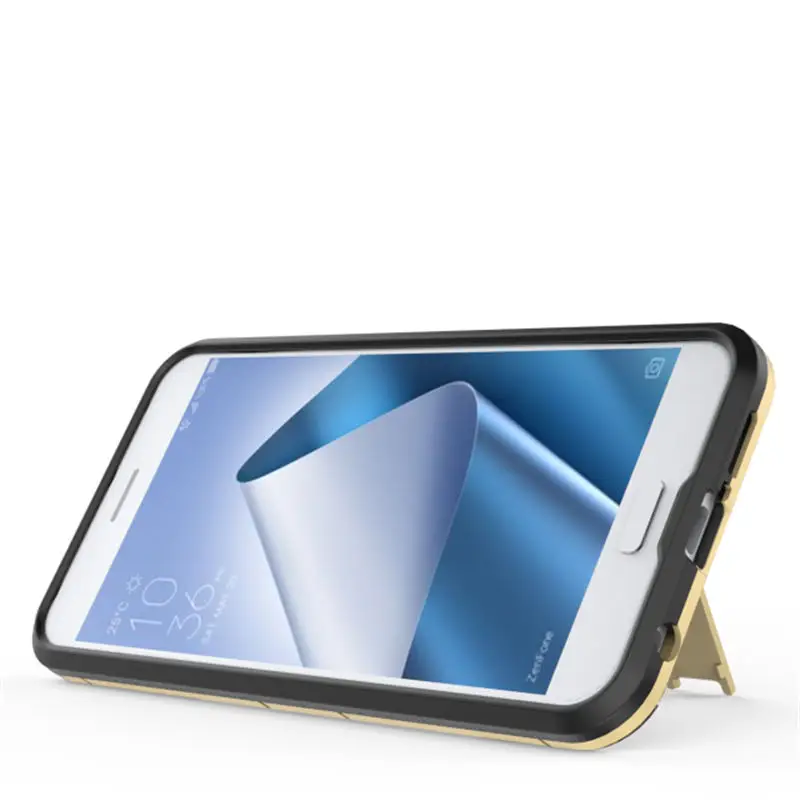 Чехол для Asus Zenfone 4 ZE554KL роскошный армированный Гибридный Силиконовый + жесткий