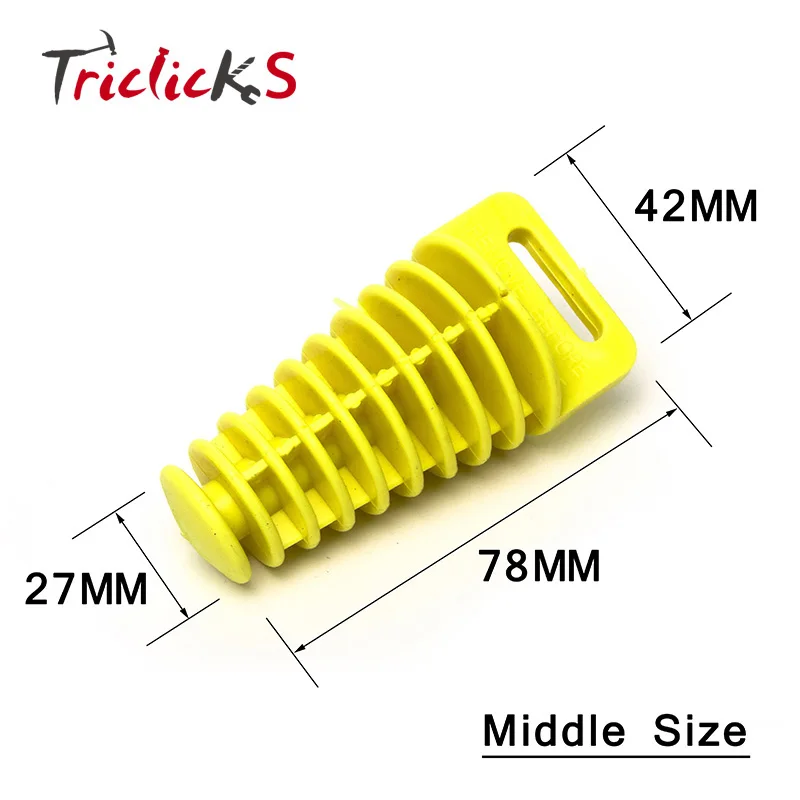 Triclicks Мотоцикл Dirt Bike ATV 4 тактный глушитель выхлопной трубы глушитель заглушка для мытья автомобиля 5 цветов 42x27 мм - Цвет: M Yellow