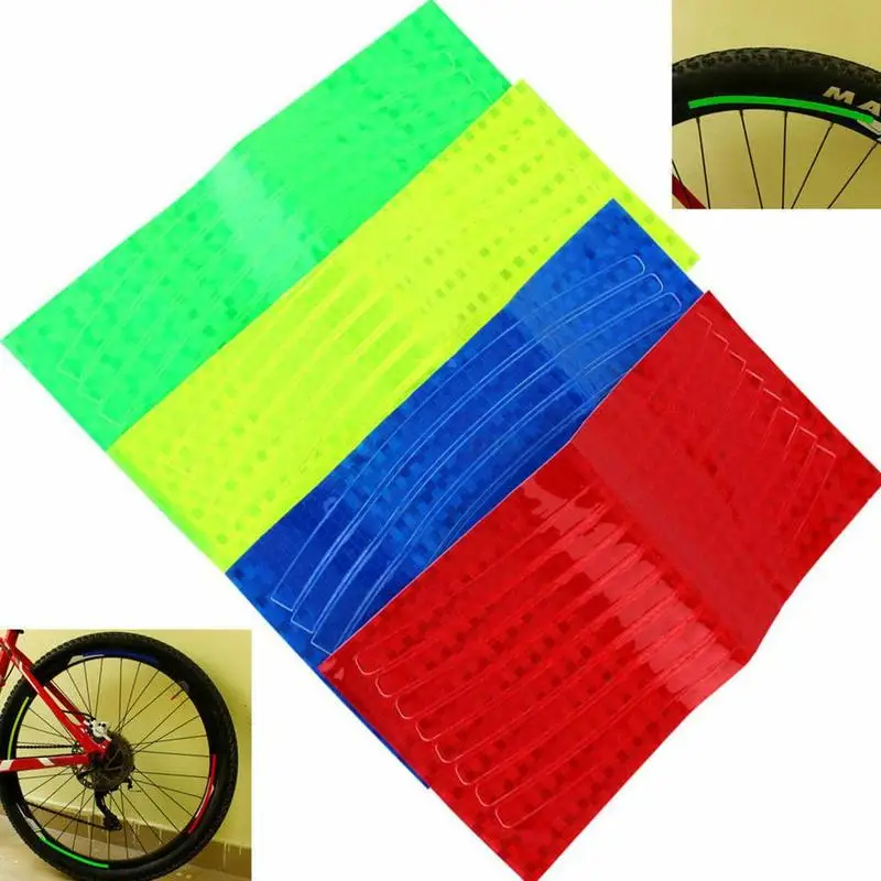 Велосипедный отражатель флуоресцентный MTB велосипедный стикер обод