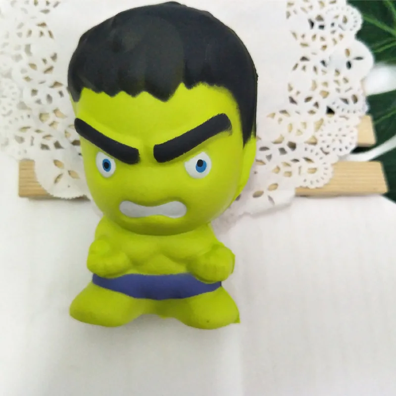 Супер герой PU медленно поднимающаяся игрушка сжимающая игрушки для снятия стресса для детей и взрослых