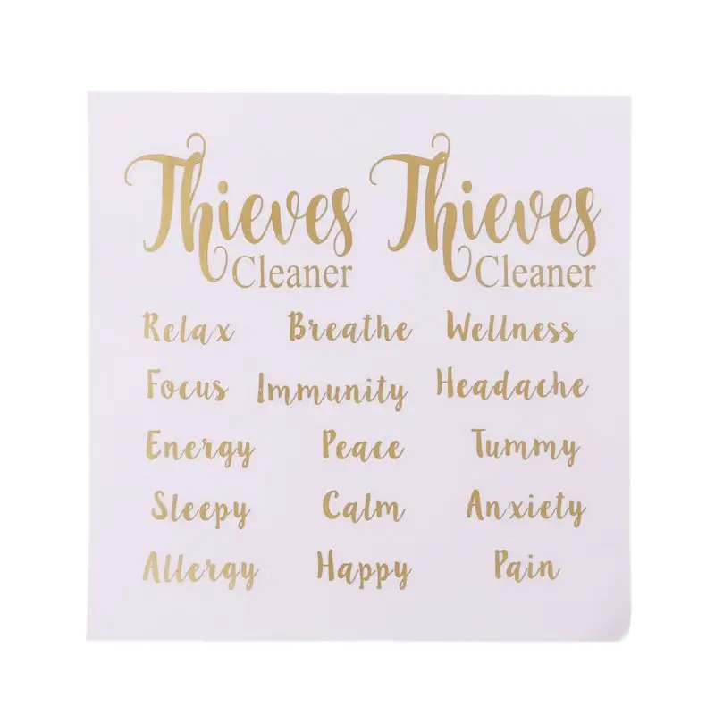 Эфирные масла бутылки этикетки наклейки для тела домашний Декор бирки всех