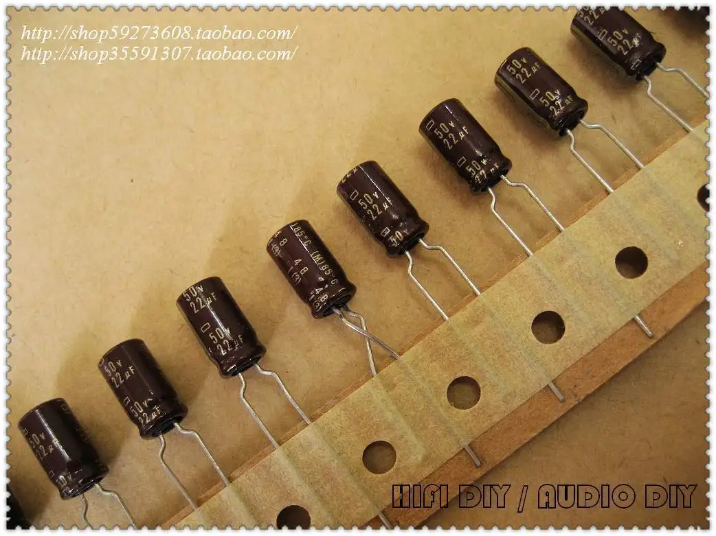 

NIPPON 2020 hot sale 30PCS/50PCS Japan Chemical gold copper feet 22uF/50V audio electrolytic capacitors free shipping