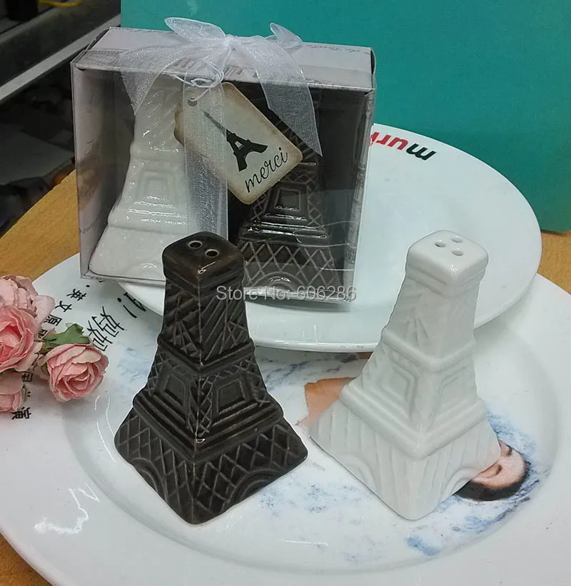 Ywbeyond уникальный дизайн Эйфелевой башни Керамические шейкеры для соли и перца