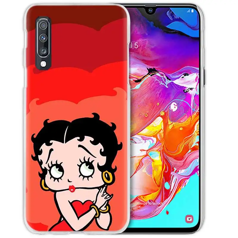 11 Betty Boop пикантные чехол для samsung Galaxy M40 A50 A80 A70 A60 A40 A30 A20e A10 J4 J6 плюс J8 S10e S10 5G жесткий чехол из ПК для телефона - Цвет: 11