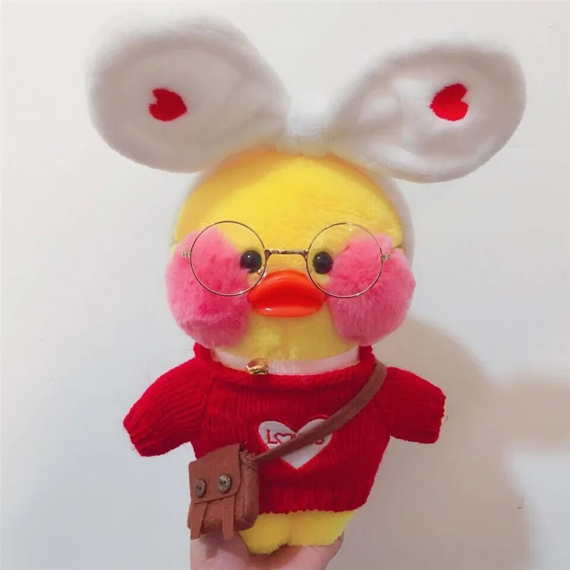 31 Kawaii LaLafanfan кафе утенок плюшевая игрушка милые животные желтая утка мягкие куклы игрушки Рождественский подарок на день рождения для детей - Цвет: 31