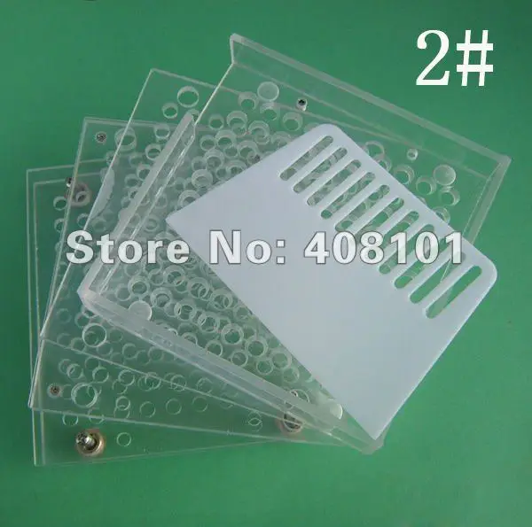 Size 2# 100 cavity manual capsule filling machine holes encapsulating filler (Without Tamping Tool) | Инструменты