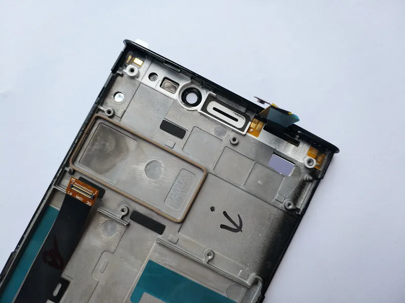 Для 5 &quotlenovo Vibe Z2 ЖК дисплей сенсорный экран в сборе с рамкой для lenovo K920 mini запасные